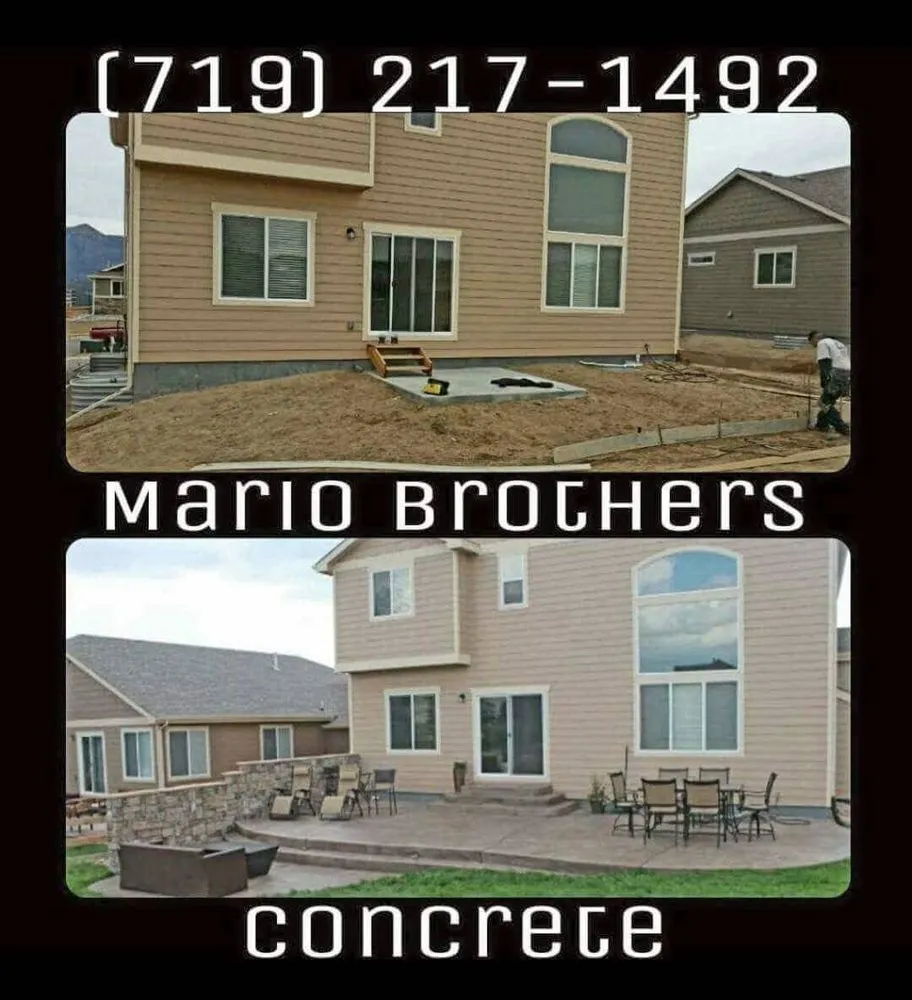 Custom yard maintenance in Fountain, CO - Mario Brothers Concrete