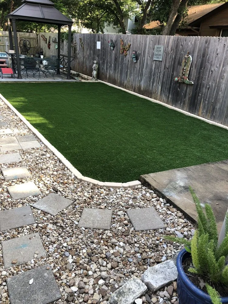 Custom landscape design in Cedar Park, TX - Mario Landscaping & Tree Service