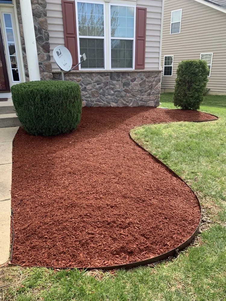 Custom landscape installation for residential properties in Hyattsville, MD by Mario&B landscaping