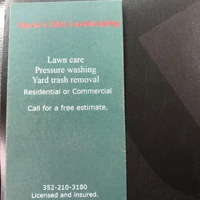 Mario’s Elite Landscaping