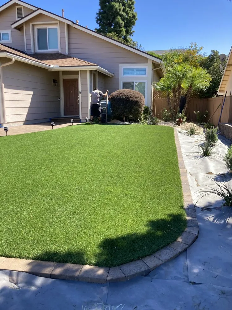 Custom lawn mowing service in Oceanside, CA - Mario’s Landscape And Construction