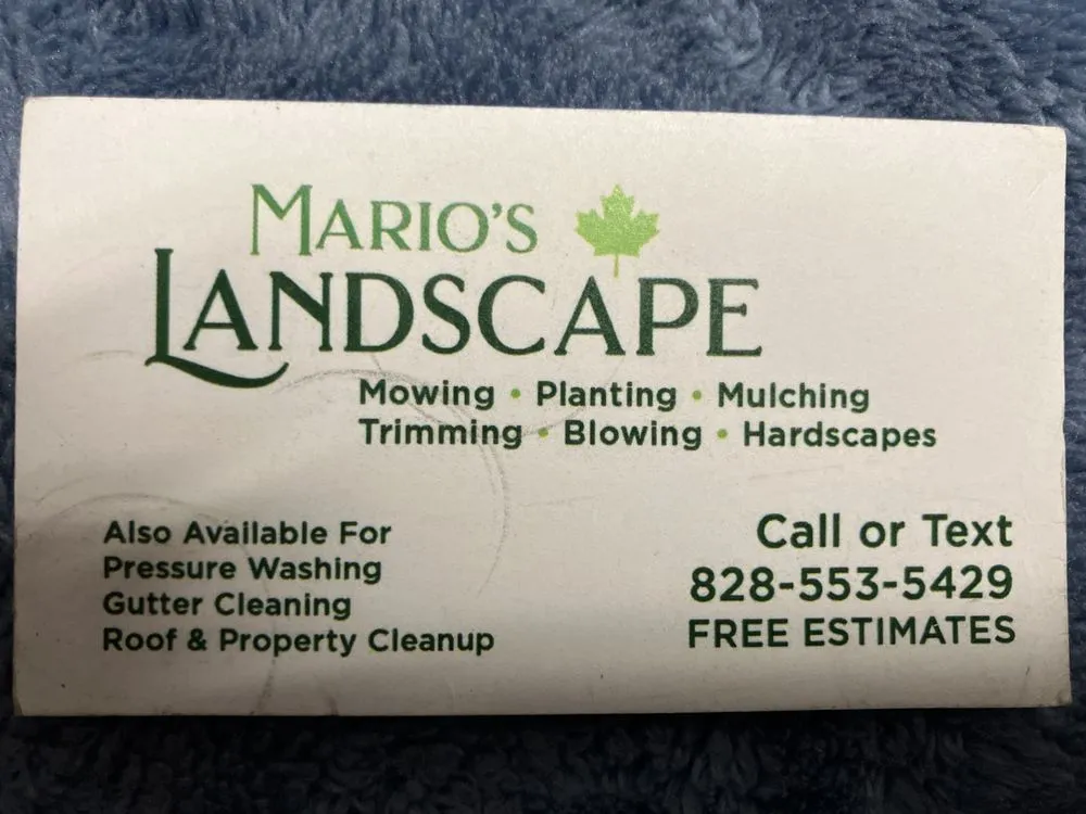 Reliable residential landscaping near you in Cashiers, NC by Marios landscape