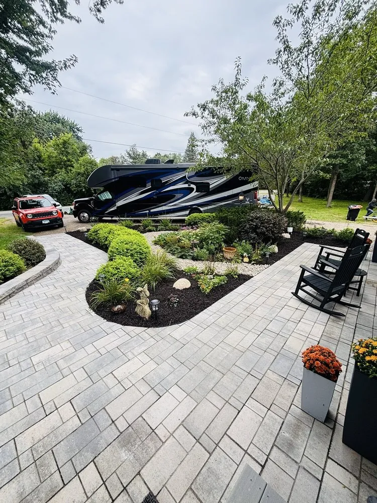 Custom outdoor landscaping for homes in Ramsey, MN by Mario’s Landscape