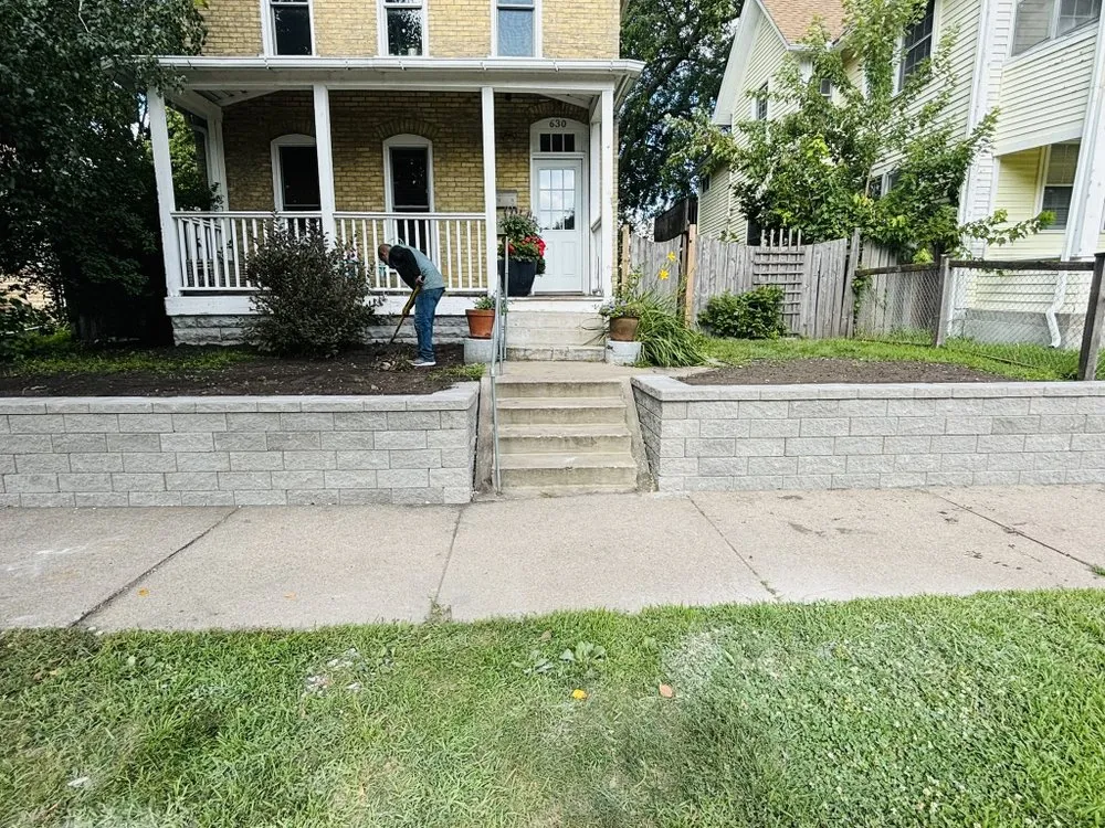 Custom yard maintenance in Ramsey, MN by Mario’s Landscape