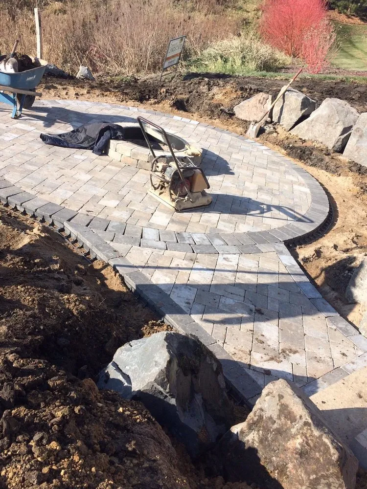 Custom residential landscaping in Ramsey, MN by Mario’s Landscape