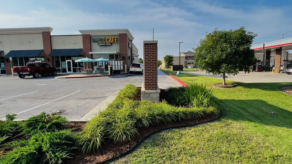 Custom landscape design for outdoor upgrades in Tulsa, OK by Marios Landscaping & More