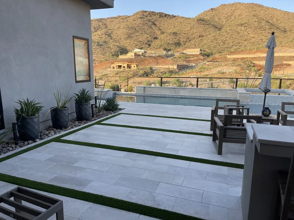 Custom yard cleanup service in Phoenix, AZ by Mario's Landscaping