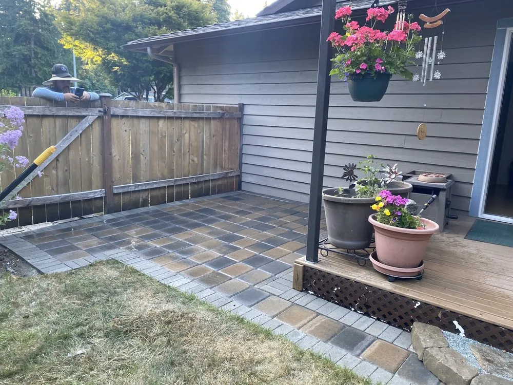 Expert outdoor landscaping for residential properties in Arlington, WA by Mario’s Lawn Care and more
