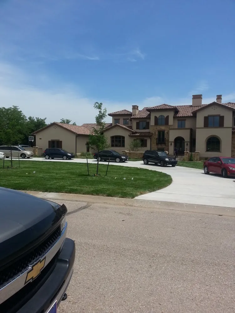 Affordable outdoor landscaping with custom design in Lawrence, KS by Marios