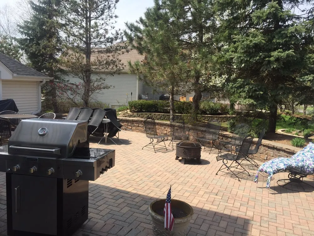 Trusted landscape installation for homes in Port Barrington, IL by Mark Goebel Enterprises