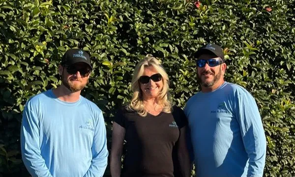 Mark James Landscaping Logo