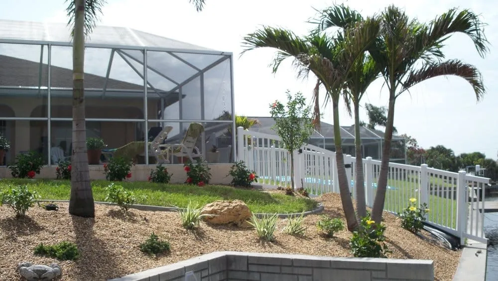 Expert landscape design in Cape Coral, FL by Mark of Excellence Lawn & Landscape Co
