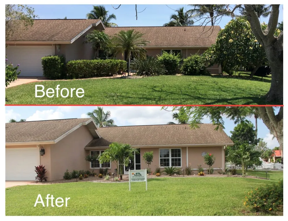 Professional outdoor landscaping in Cape Coral, FL - Mark of Excellence Lawn & Landscape Co