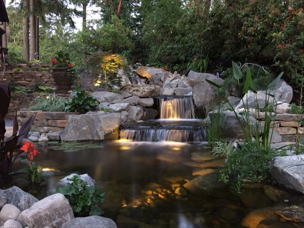 Reliable residential landscaping in Puyallup, WA by Mark The Pond Guy