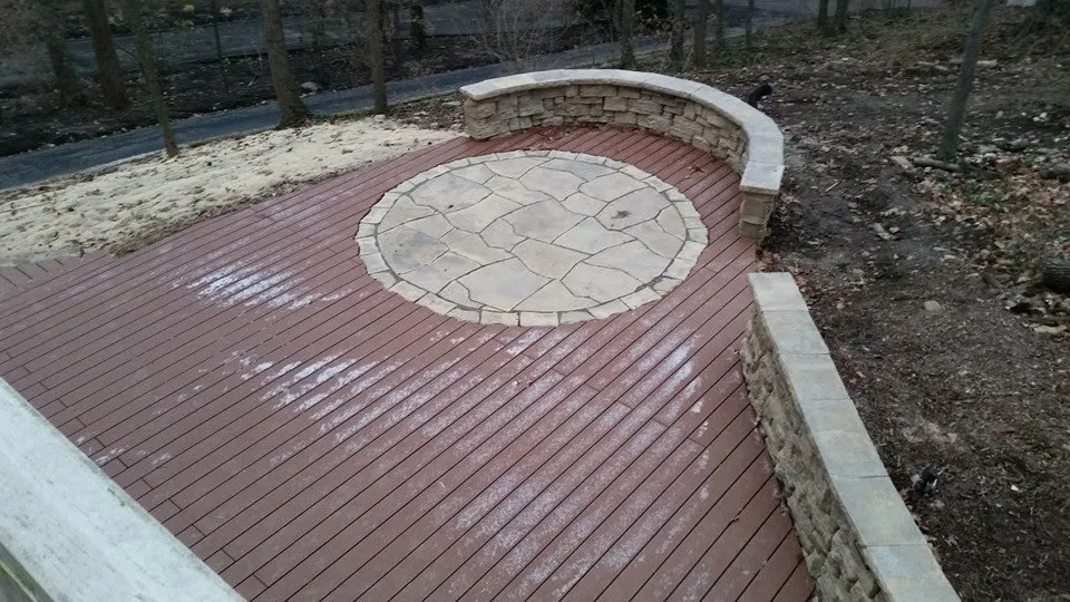 Affordable yard cleanup service for residential properties in West Chester, OH by Mark Webber's Landscaping Company