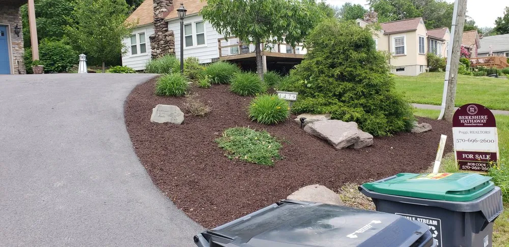 Custom landscape installation for beautiful yards across Plains, PA - Markert's Landscaping And Lawn Care