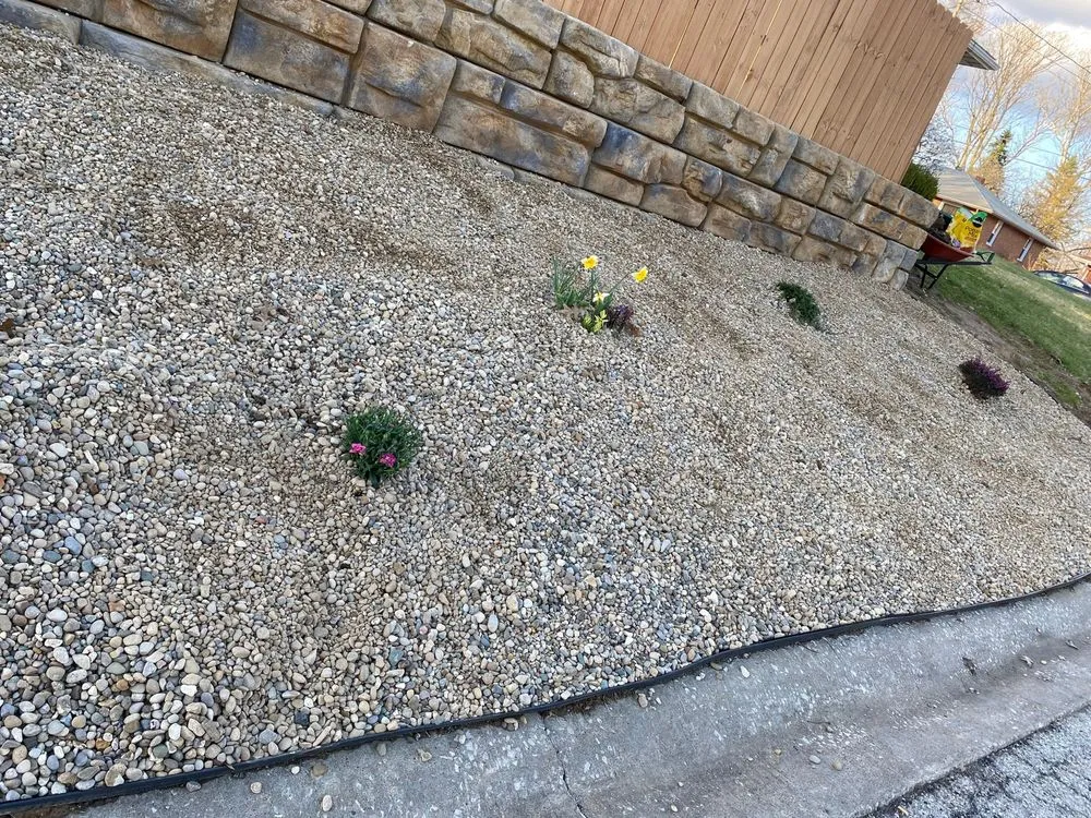 Professional garden landscaping experts serving Godfrey, IL - Market Basket