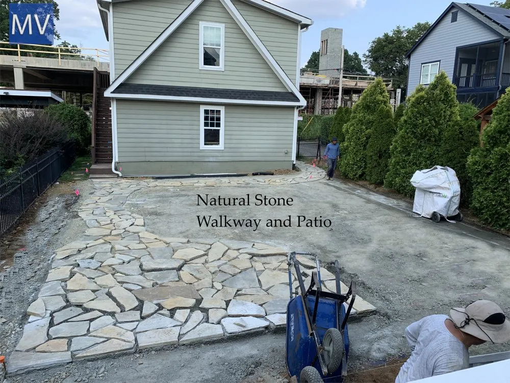 Professional lawn mowing service in Matthews, NC by Markham Visuals