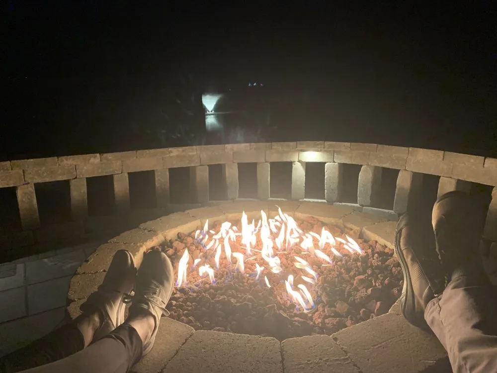 Custom garden landscaping for year-round maintenance in Matthews, NC by Markham Visuals