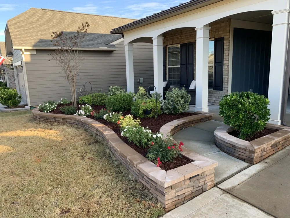 Professional outdoor landscaping for outdoor upgrades in Matthews, NC by Markham Visuals