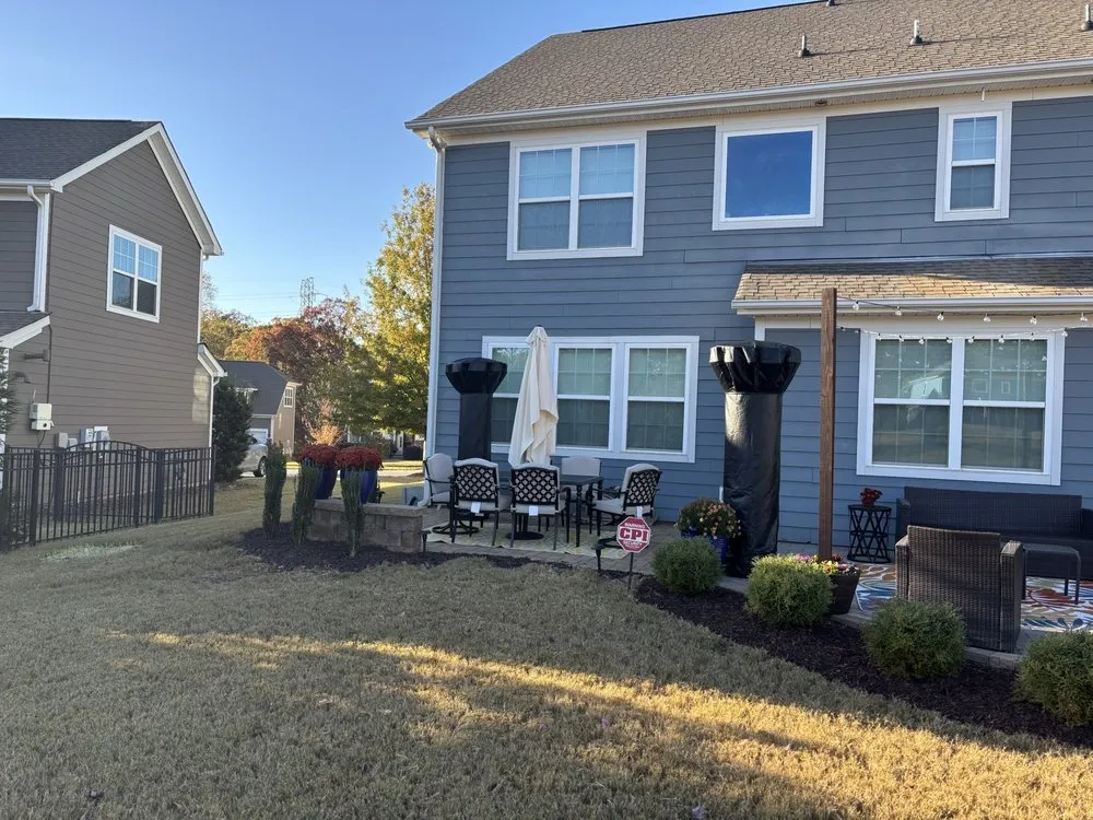 Top-rated landscaping services with custom design in Matthews, NC by Markham Visuals