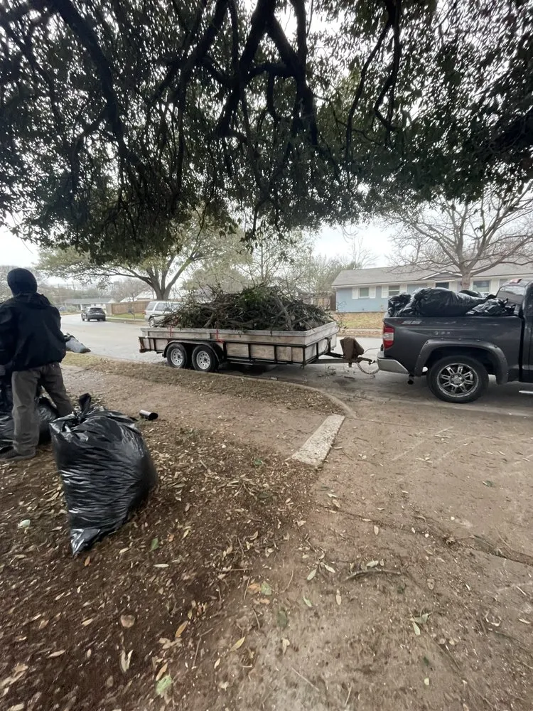Local yard cleanup service in Austin, TX by Markitos Lawn & Drywall