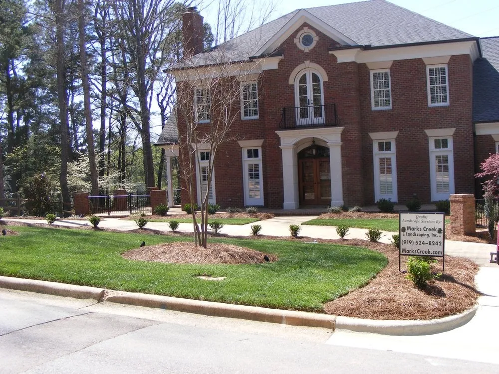Professional lawn care service in Knightdale, NC by Marks Creek Landscaping