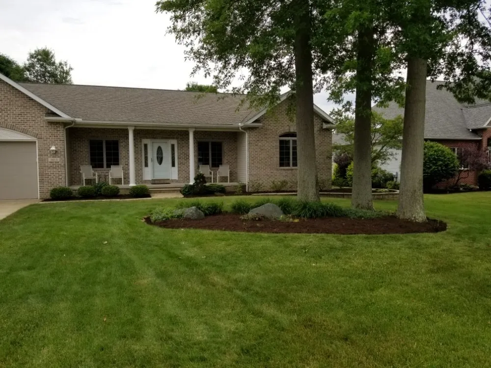 Professional yard maintenance for beautiful yards in Lorain, OH by Mark's Lawn Maintenance