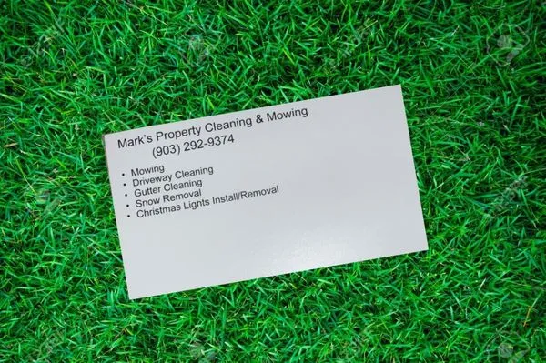 Mark’s Property Cleaning & Mowing