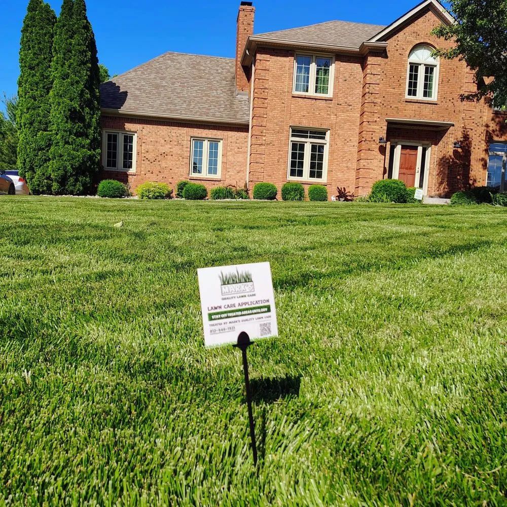 Custom landscape installation in Jeffersonville, IN - Mark's Quality Lawn Care