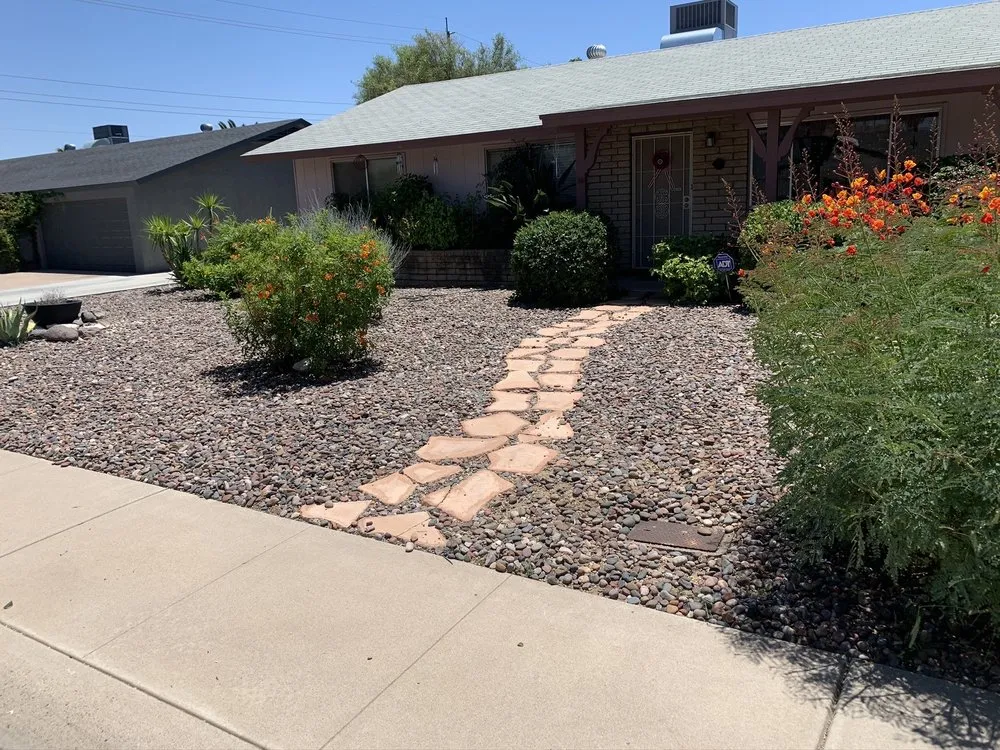 Expert garden landscaping for year-round maintenance in Buckeye, AZ by Mark’s Resilience Landscaping