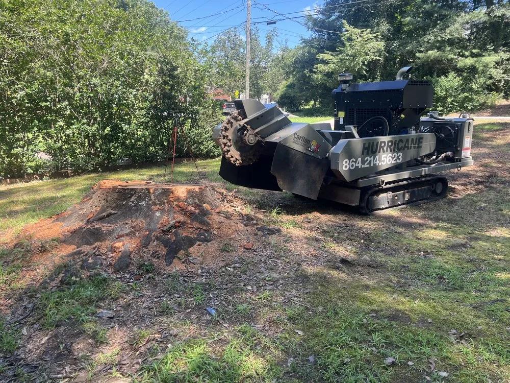 Local garden landscaping with custom design across Greer, SC - Mark's Stump Removal