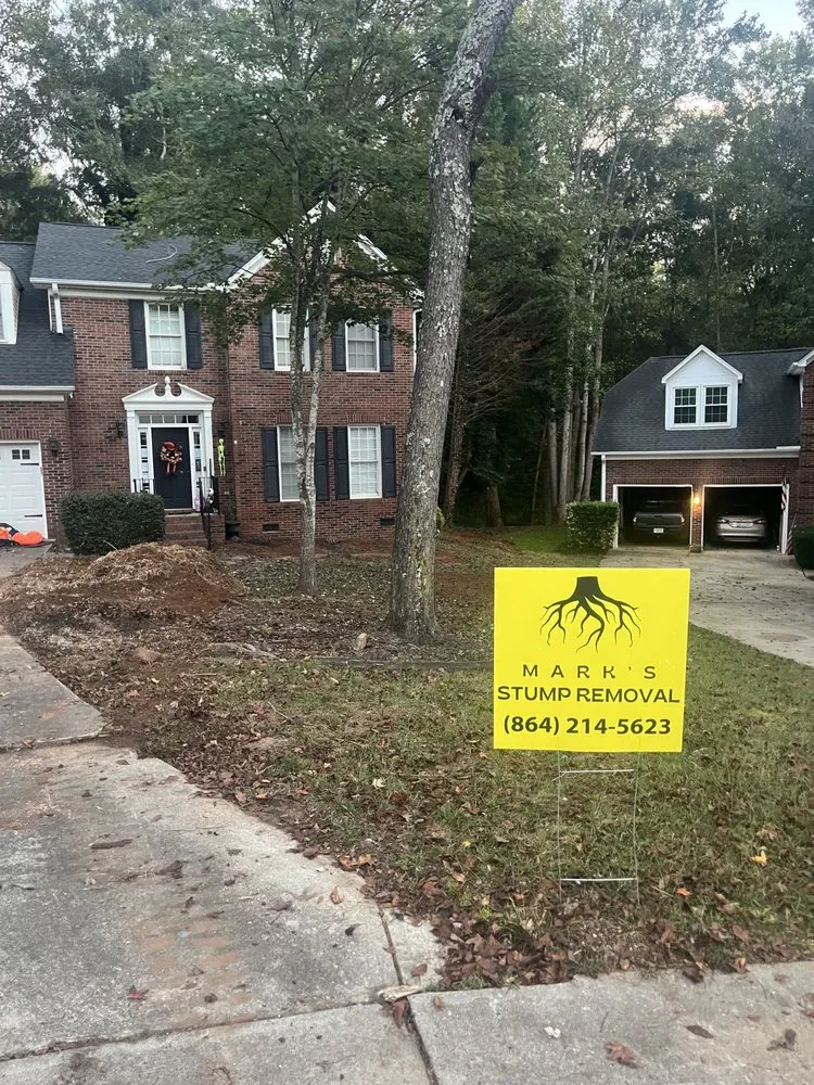 Professional landscape installation in Greer, SC - Mark's Stump Removal