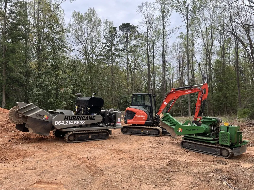 Professional landscaping services in Greer, SC by Mark's Stump Removal