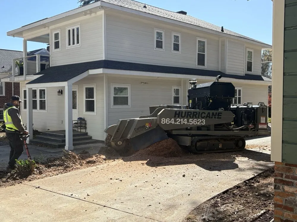 Local lawn care service in Greer, SC by Mark's Stump Removal