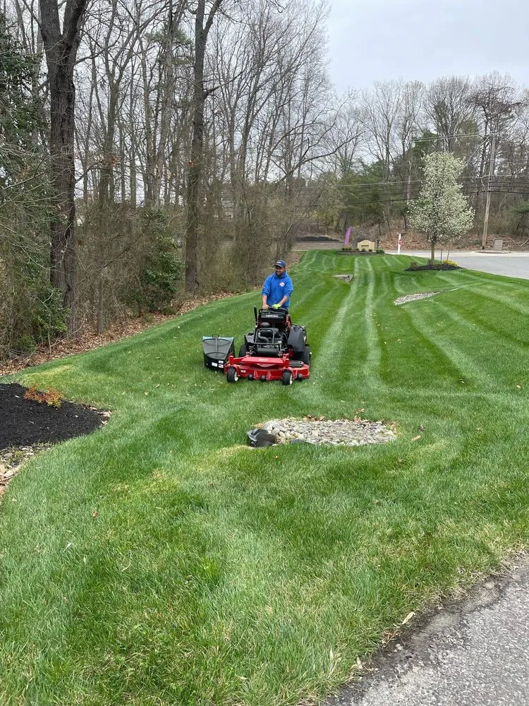 Custom landscape installation in Blackwood, NJ - Marksmen Landscaping