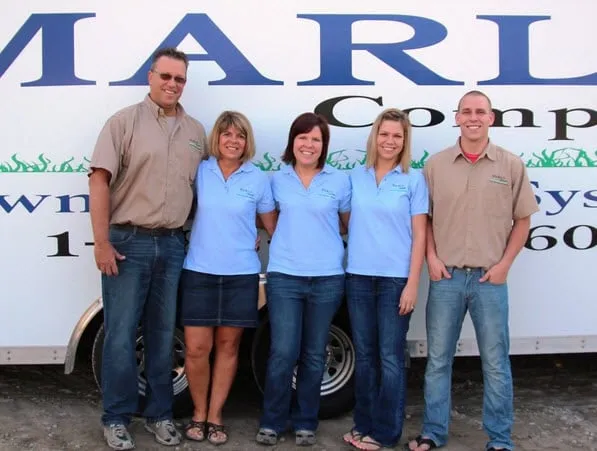 Custom landscape design for beautiful yards in Saginaw, MI by Marlo Company Lawn Sprinkler Systems