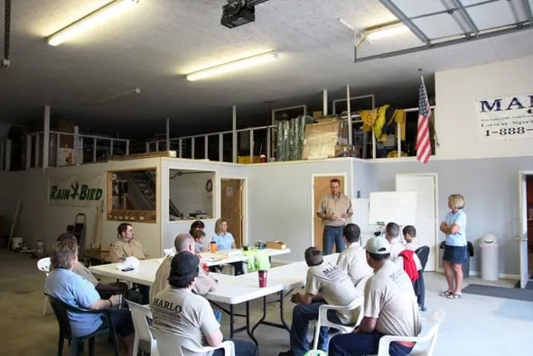 Affordable outdoor landscaping in Saginaw, MI by Marlo Company Lawn Sprinkler Systems