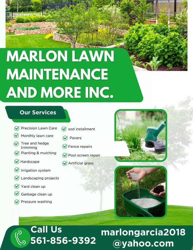 Expert landscape installation experts serving Haverhill, FL - Marlon Lawn Maintenance and More