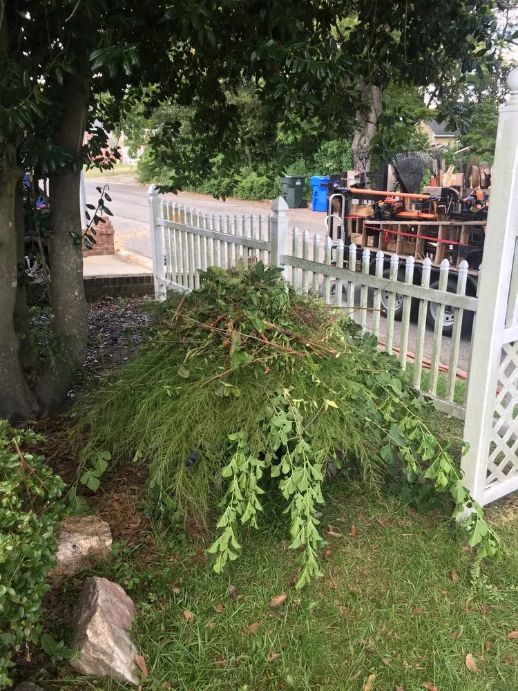 Top-rated garden landscaping in Wilson, NC by Marlon's Landscaping