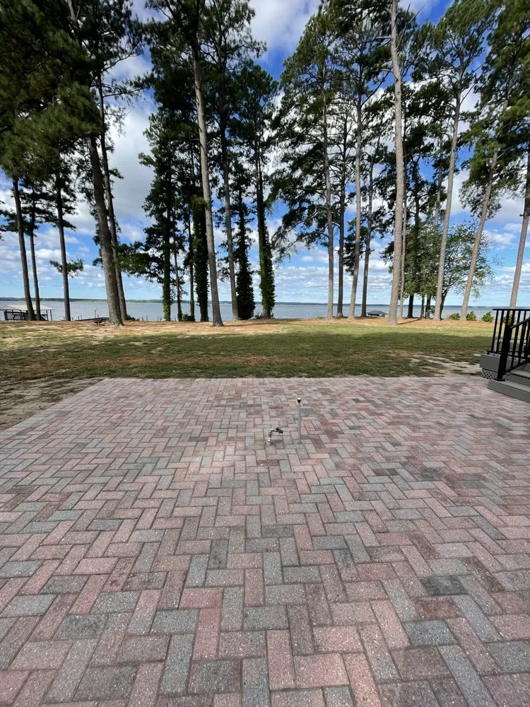 Expert lawn mowing service for outdoor upgrades across Yorktown, VA - Marlowe’s Outdoor Kitchens and Patios