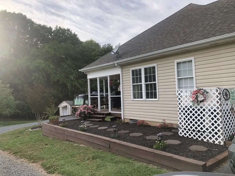 Custom garden landscaping for year-round maintenance across Marvin, NC - Marmo’s Landscaping