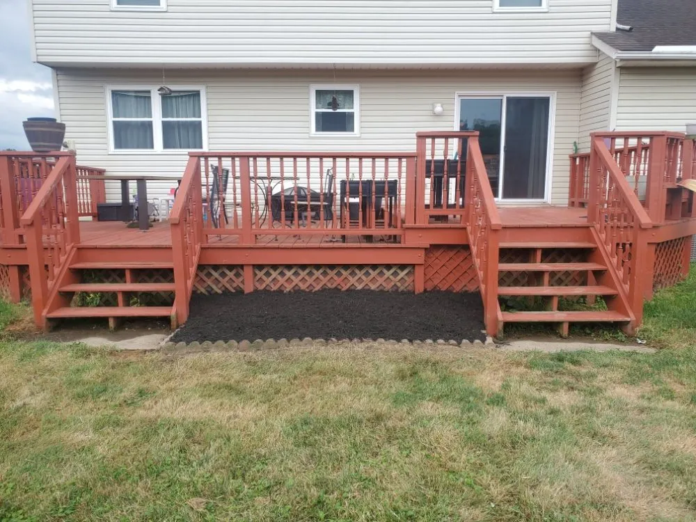 Custom yard cleanup service with custom design across Ravenna, OH - Marozzi’s Terrain Management