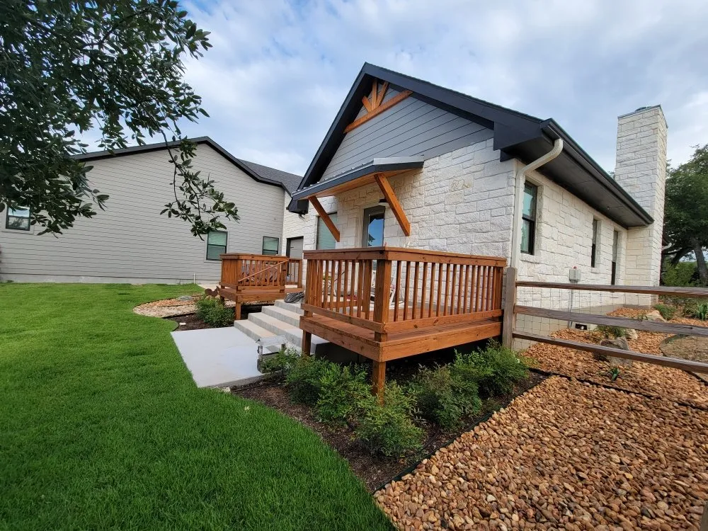 Professional lawn mowing service in Austin, TX by Marquez AD Landscape Design