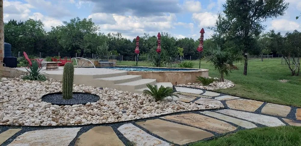 Custom landscape design for residential properties in Austin, TX by Marquez AD Landscape Design