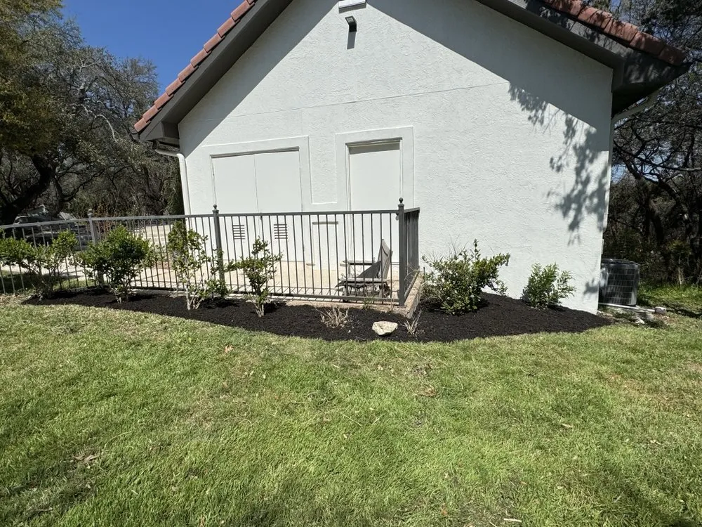 Expert outdoor landscaping with custom design in Austin, TX by Marquez Landscaping