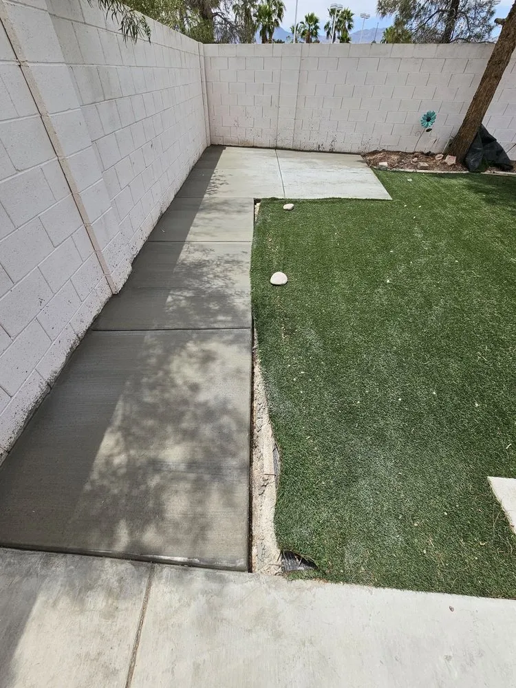 Professional lawn mowing service for homes in Las Vegas, NV by Marquez Landscaping