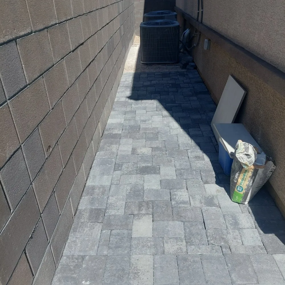 Professional lawn mowing service for year-round maintenance in Las Vegas, NV by Marquez Landscaping