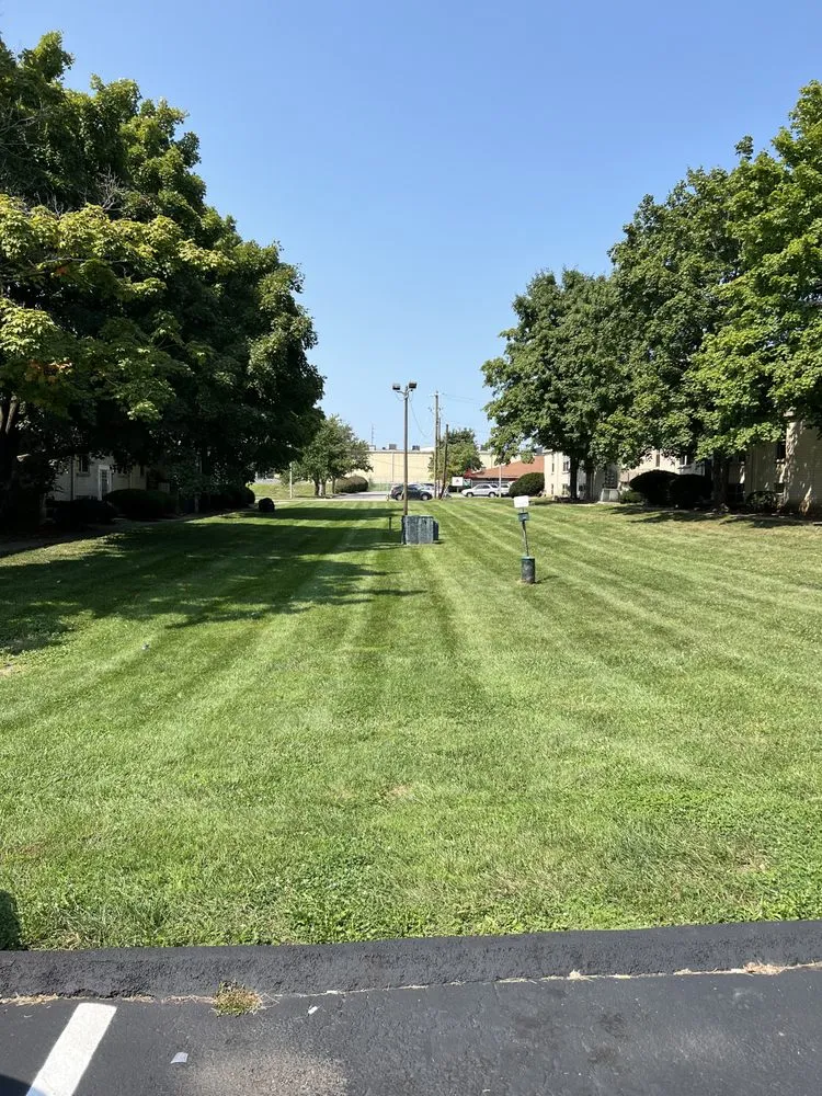 Expert lawn mowing service with custom design in Winchester, KY by Marquez Lawn Maintenance