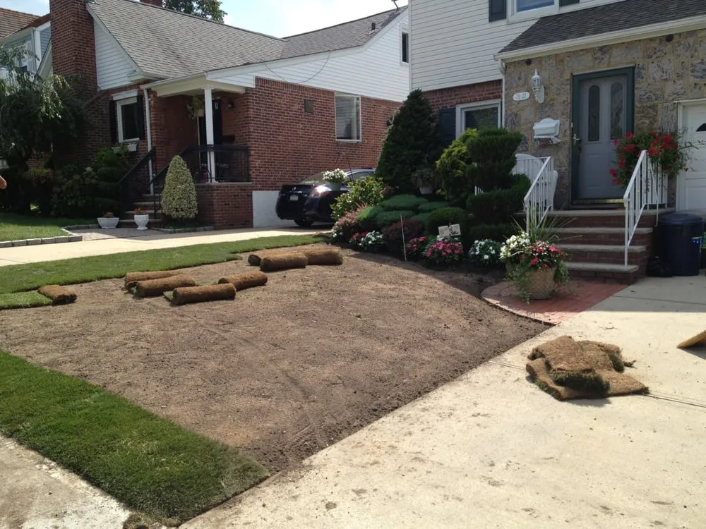 Top-rated landscape installation near you in Melville, NY by Marra Landscaping